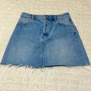 Mini Denim Skirt - ROLLA’S worn twice!